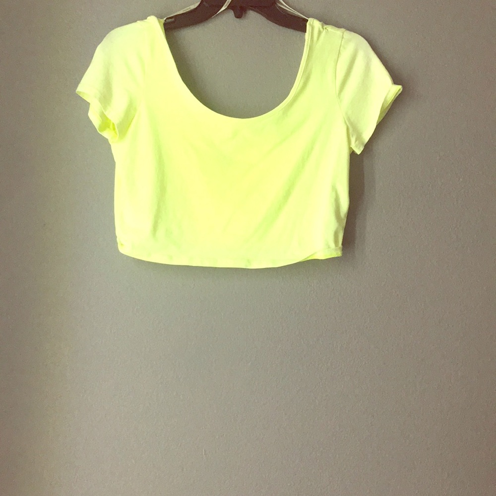 Neon Crop Top